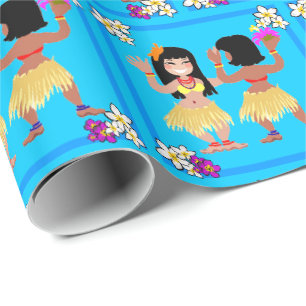 Regalo Papel de envoltorio para regalos del bailarín de