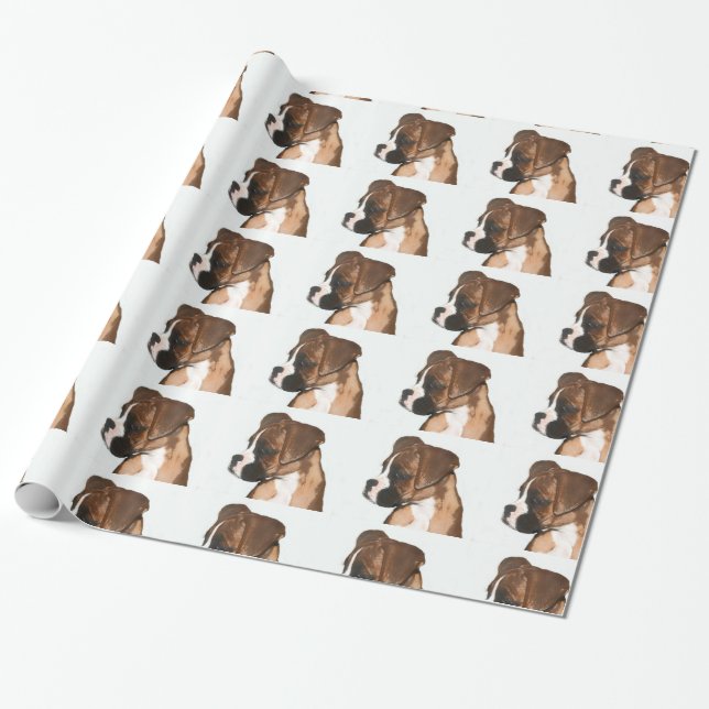Regalo Papel de envoltorio para regalos del perro del (Desenrollado)