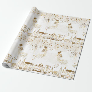 Regalo Papel de envoltorio para regalos del polvo de