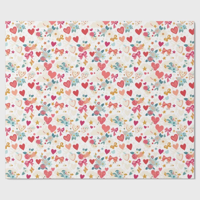 Regalo Papel de Envoltura Adorable (Superficie plana)