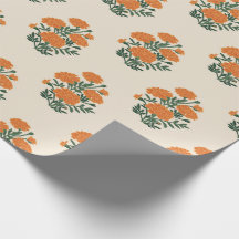 Papel de envoltura beige de Marigold
