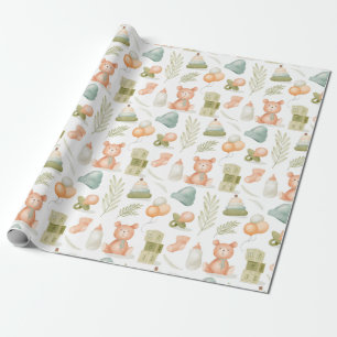 Regalo Papel de envoltura con tema para bebés