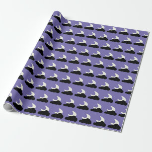 Regalo Papel de envoltura con temática nocturna nube somn