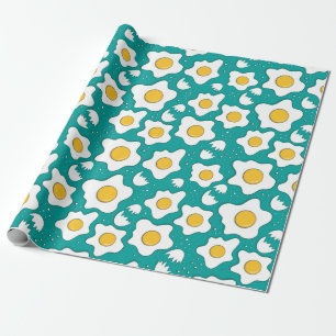 Regalo papel de envoltura de amante de los huevos