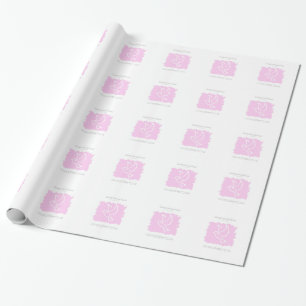 Regalo Papel de envoltura de confirmación