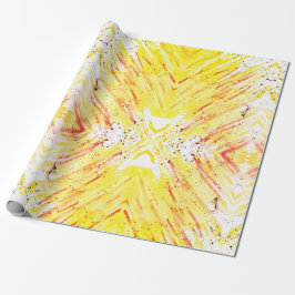 Regalo Papel de envoltura de cumpleaños colorido para fie