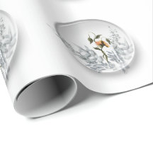 Papel de envoltura de esfera floral