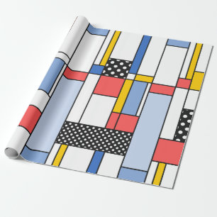 Regalo Papel de envoltura de estilo modernista