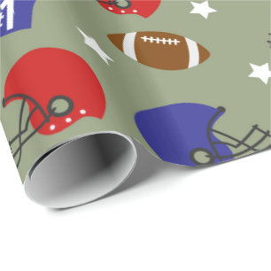 Regalo Papel de envoltura de fiesta divertido deportivo d