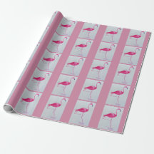Papel de envoltura de flamingo