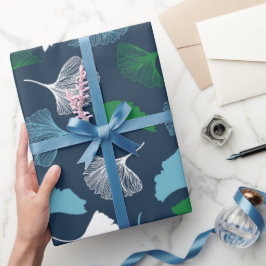 Regalo Papel de envoltura de Ginkgo