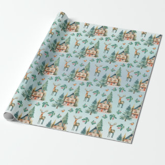 Regalo Papel de envoltura de humedales cortos