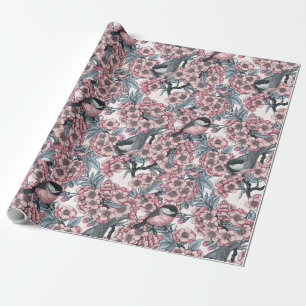 Regalo Papel de envoltura de jardín de cerezo