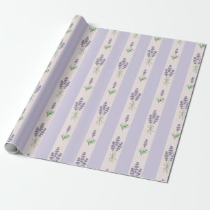 Regalo Papel de envoltura de lavanda