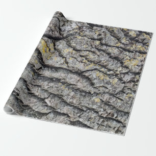 Regalo Papel de envoltura de madera de corteza