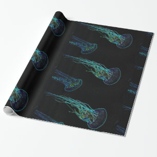 Regalo Papel de envoltura de medusas eléctricas