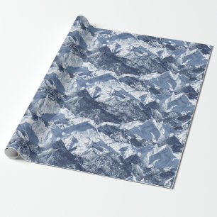 Regalo Papel de envoltura de montaña
