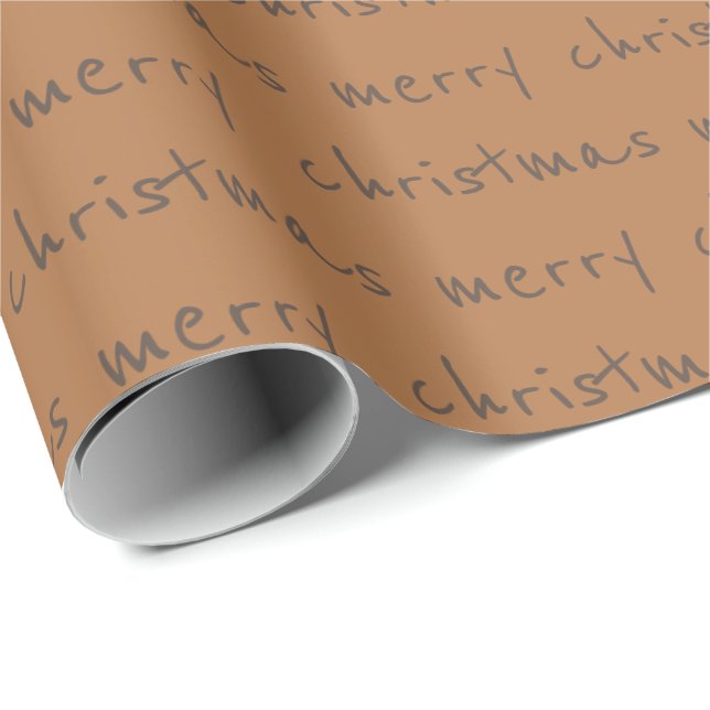 Regalo papel de envoltura de navidad (Esquina del rollo)