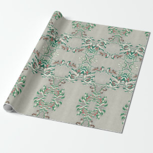 Regalo Papel de envoltura de Navidades de la época de los