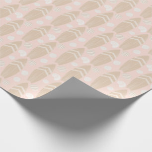 Regalo Papel De Envoltura De Patrón De Surfboard Y Shell
