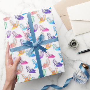 Regalo Papel de envoltura de patrón Diva