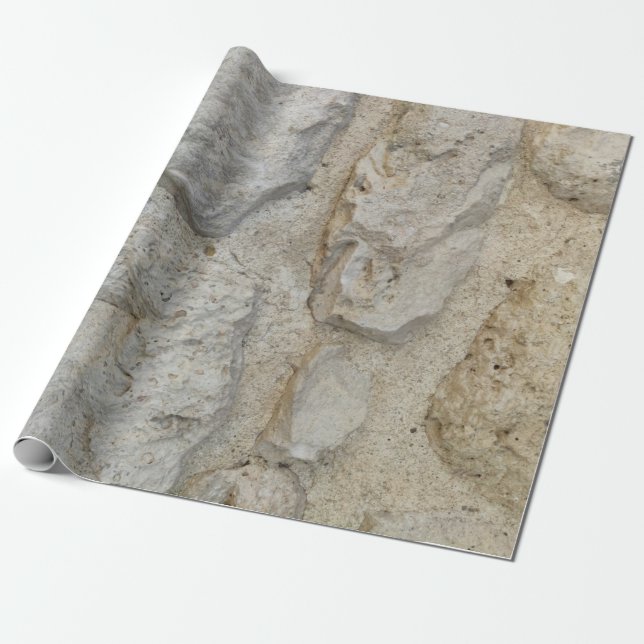 Regalo Papel de envoltura de patrones de piedra (Desenrollado)