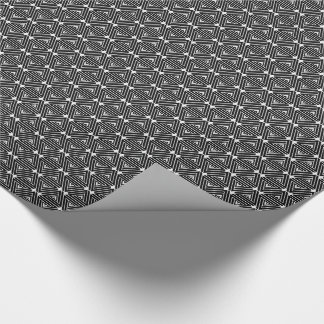Regalo Papel de envoltura de patrones triangulares