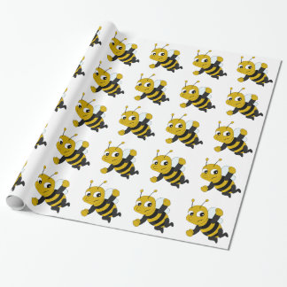 Regalo Papel de envoltura de personalizado de abejas