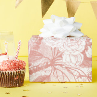 Regalo Papel de envoltura de rama de cerezo rosa