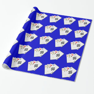 Regalo Papel de envoltura de tarjetas de juego