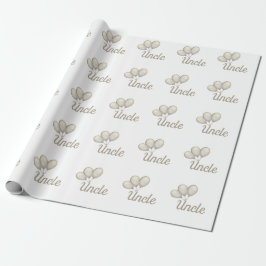 Regalo Papel de envoltura de tío personalizado
