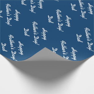Regalo Papel de envoltura del Día del Padre para papá A