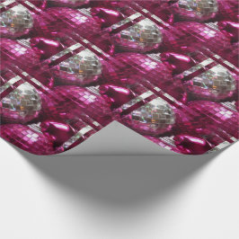 Regalo Papel de envoltura en baudios rosados
