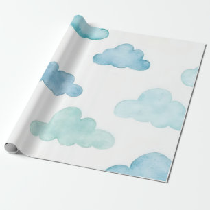 Regalo Papel de envoltura en la nube