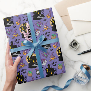 Regalo Papel de envoltura espeluznante de Halloween