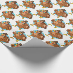 Regalo Papel de envoltura para el Día de Acción de Gracia