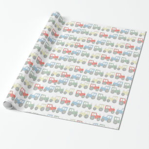 Regalo Papel de envoltura para tractores