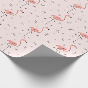 Regalo Papel de envoltura rosa Flamingo
