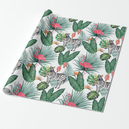 Regalo Papel de envoltura tropical