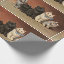 Papel de envolver a los cinco gatitos