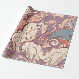 Regalo Papel de envolver abstracto de Pastel