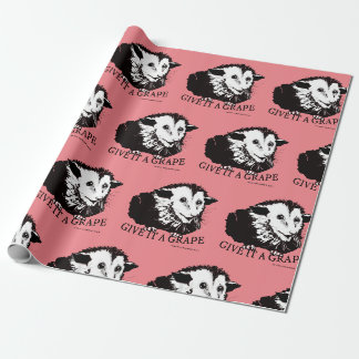 Regalo Papel de envolver alegre de Possum