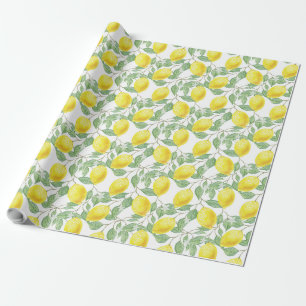Regalo Papel de envolver árbol de limón