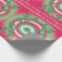 Papel de envolver árboles de Navidad