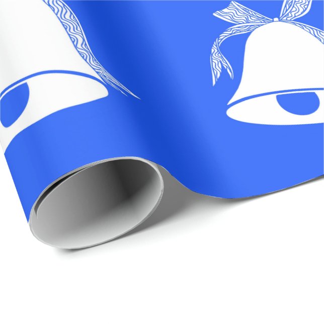 Regalo Papel de envolver Blue Bell (Esquina del rollo)
