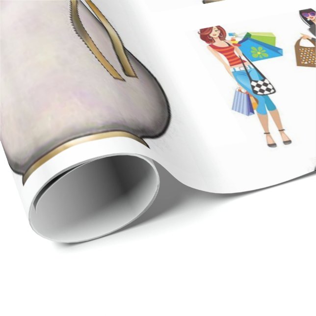 Regalo Papel de envolver brillante con perfume (Esquina del rollo)