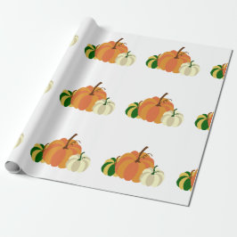 Regalo Papel de envolver calabaza