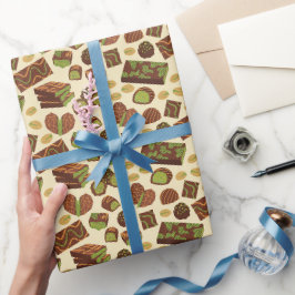 Regalo Papel de envolver chocolate de Dubai, caramelo de