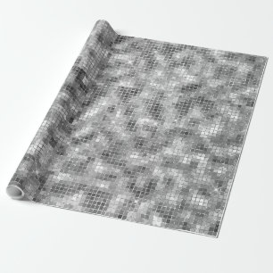 Regalo Papel de envolver con aspecto de bola de discoteca