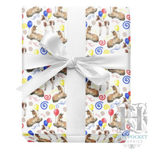 Regalo Papel de envolver con caballos